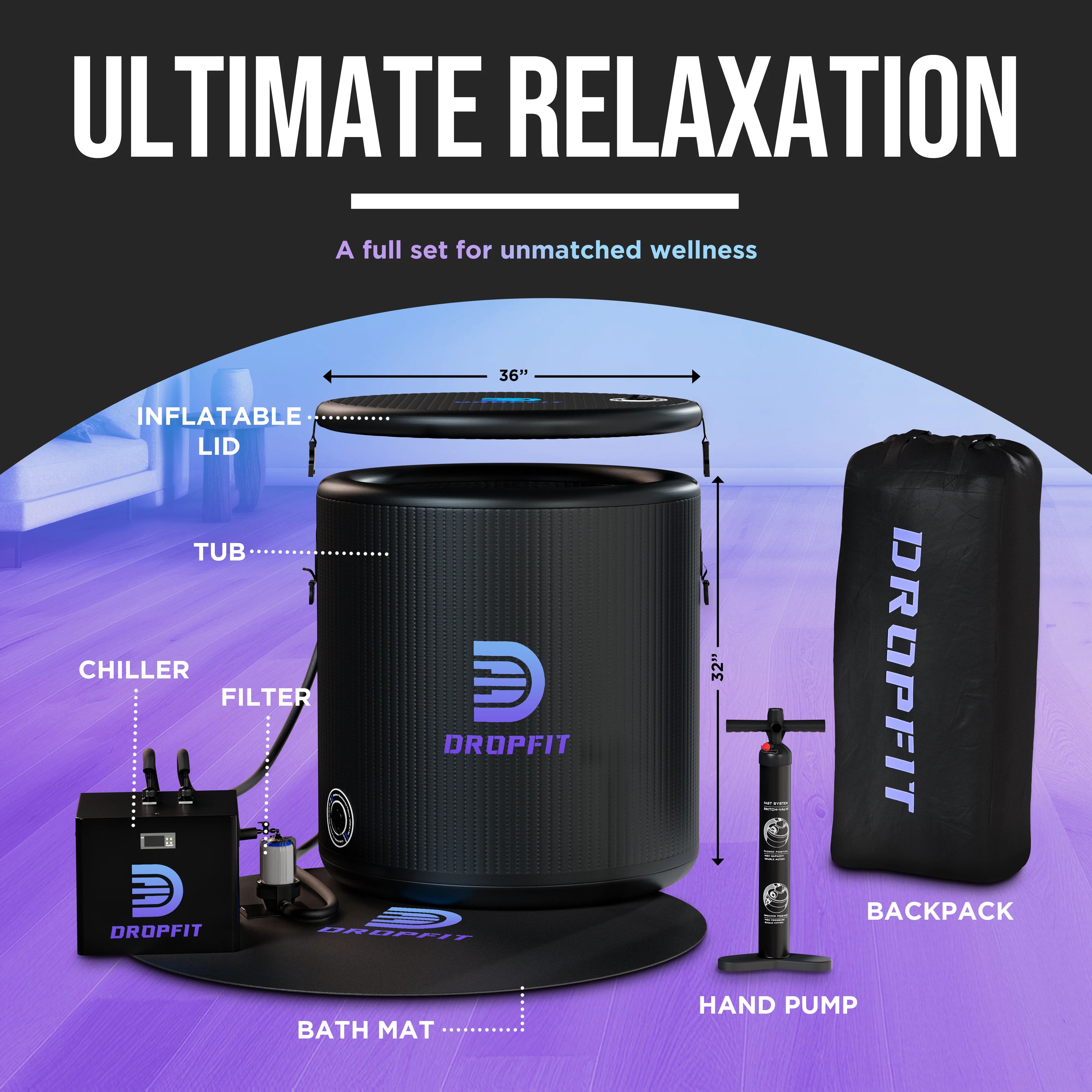 DROPFIT Ice Bath