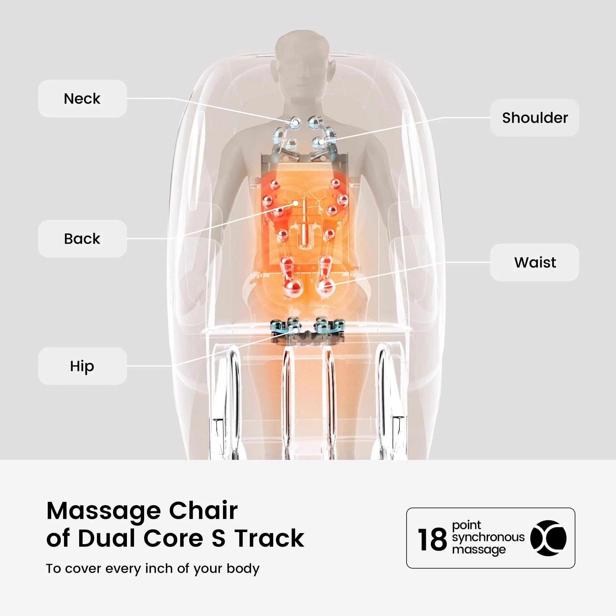 FS-01 Massage Chair Black
